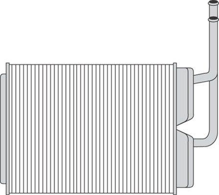 MAGNETI MARELLI Теплообменник, отопление салона 350218292000